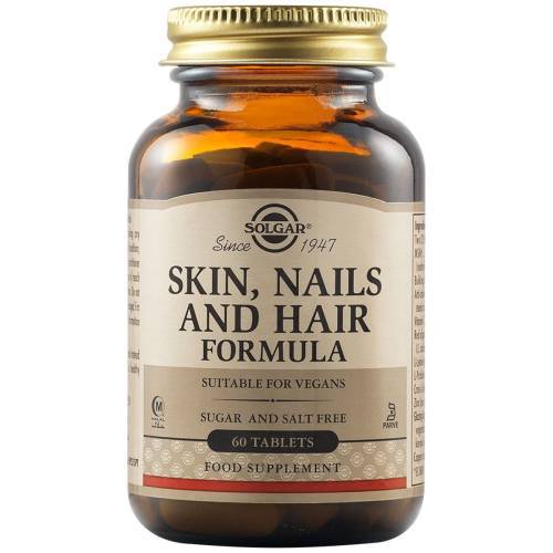 Solgar Skin, Nails & Hair Formula (60 Tabs)