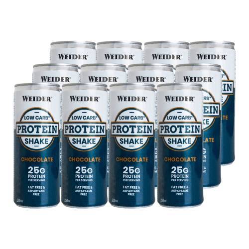 Weider Nutrition Low Carb Protein Shake (12 X 250 ml)