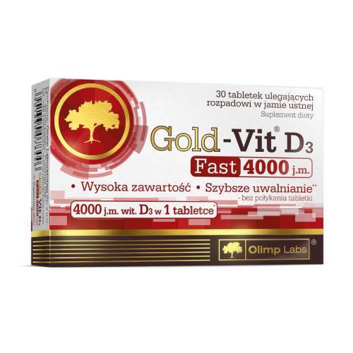 Olimp Gold-Vit D3 Fast 4000IU (30 Tabs)
