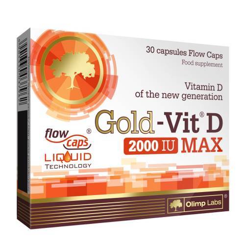 Olimp Gold-Vit D Max 2000IU (30 Caps)