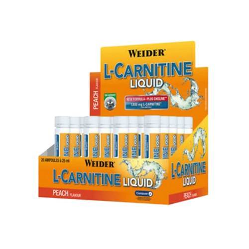 Weider Nutrition L-Carnitine Liquid (20 x 25 ml)