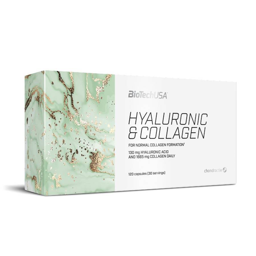 BioTech Usa Hyaluronic & Collagen (120 Caps)