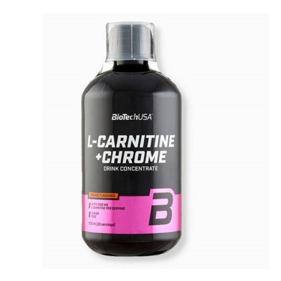 BioTech Usa L-Carnitine + Chrome (500 ml)