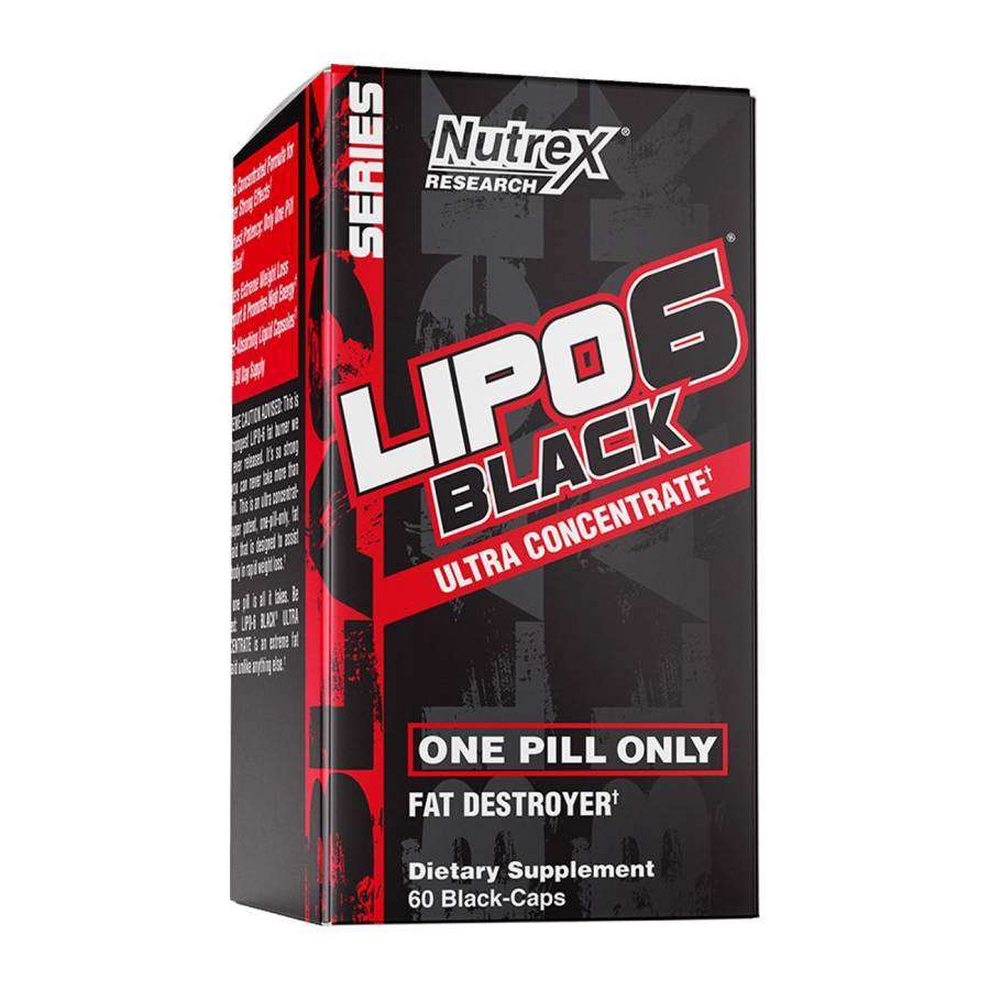 Nutrex Lipo-6 Black Ultra Concentrate (60 Caps)