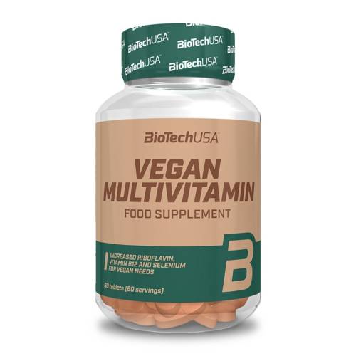 BioTech Usa Vegan Multivitamin (60 Tabs)