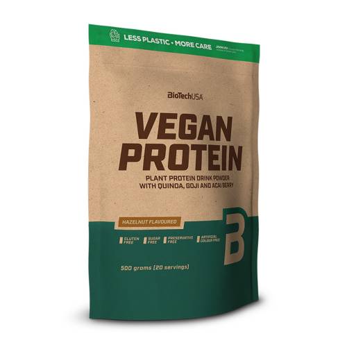 BioTech Usa Vegan Protein (500 gr) Hazelnut