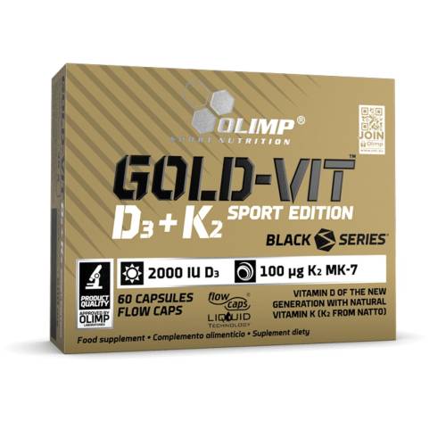 Olimp Gold-Vit D3+K2 Sport Edition (60 Caps)