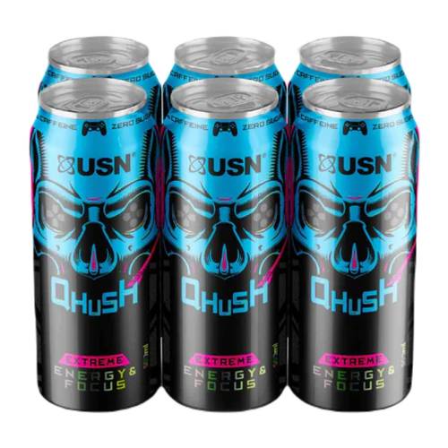 Usn Nutrition QHUSH Energy Gaming (6 x 500 ml)